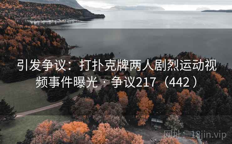 引发争议：打扑克牌两人剧烈运动视频事件曝光 · 争议217（442 ）